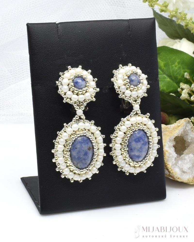 Klipsové visací náušnice