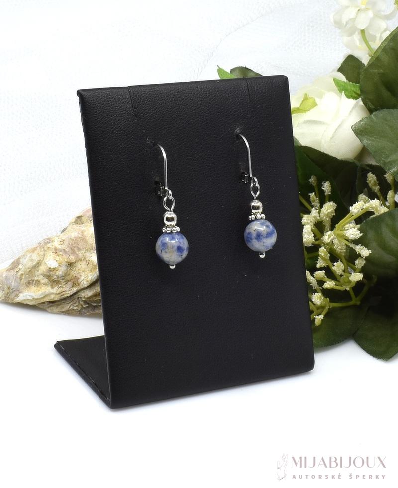 Náušnice ze sodalitu