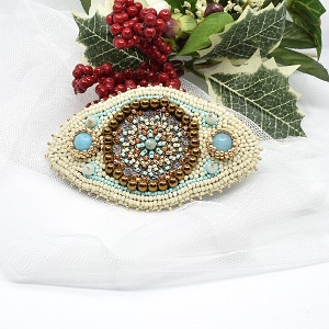 Spona do vlasů s filigránem