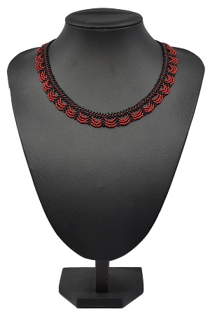 Krajkový náhrdelník - límeček