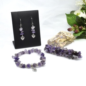 Souprava z ametystu