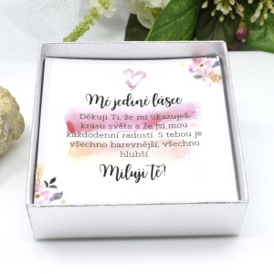 Pro partnerku 1 - Krabička s věnováním