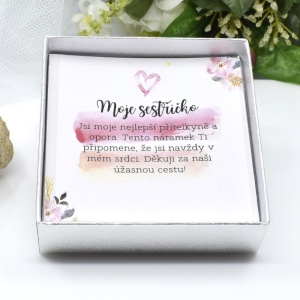 Pro sestru 1 - Krabička s věnováním
