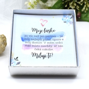 Pro partnera 1 - Krabička s věnováním