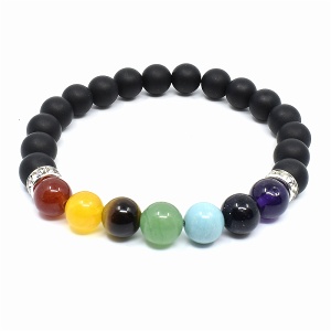 Čakrový náramek z minerálů II