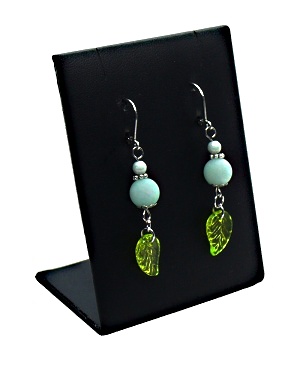 Náušnice z amazonitu