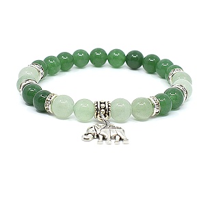 Náramek z minerálu zelený avanturín