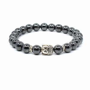 Náramek z minerálu hematit